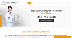 Desktop Screenshot of dentistintroy.com